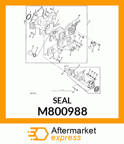 OIL SEAL M800988