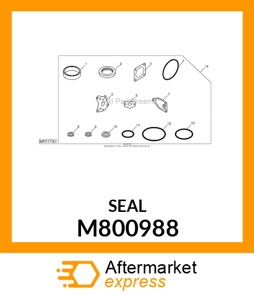 OIL SEAL M800988