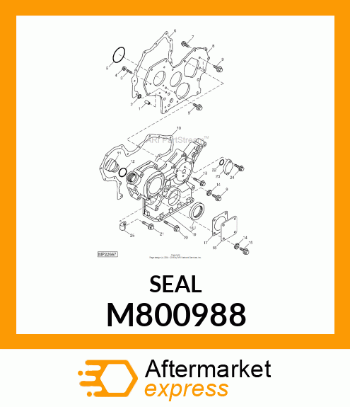 OIL SEAL M800988