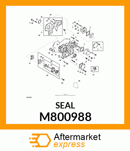 OIL SEAL M800988