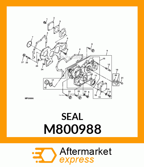 OIL SEAL M800988