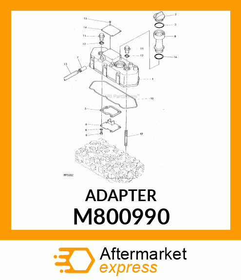 Extension Oil Filler M800990