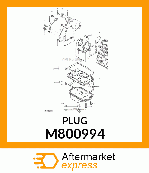 PLUG, OIL DRAIN M800994