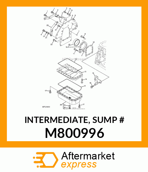 INTERMEDIATE, SUMP # M800996