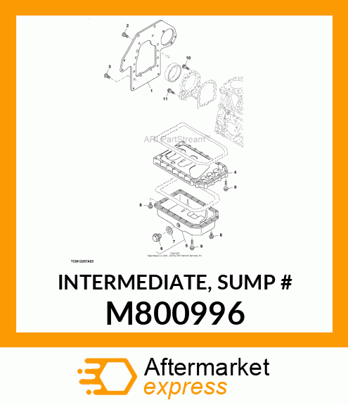 INTERMEDIATE, SUMP # M800996