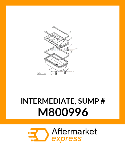 INTERMEDIATE, SUMP # M800996