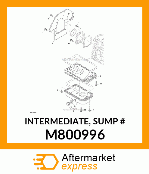 INTERMEDIATE, SUMP # M800996