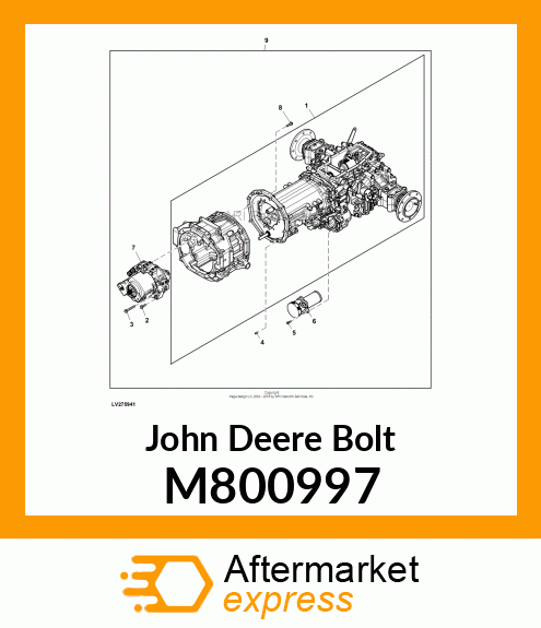 BOLT, BOLT, 8X28 M800997