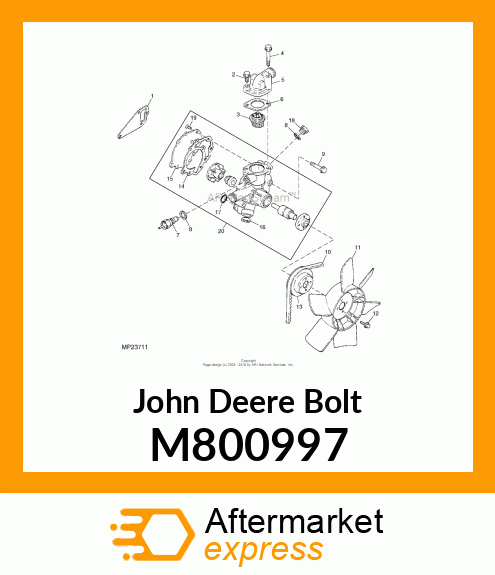 BOLT, BOLT, 8X28 M800997