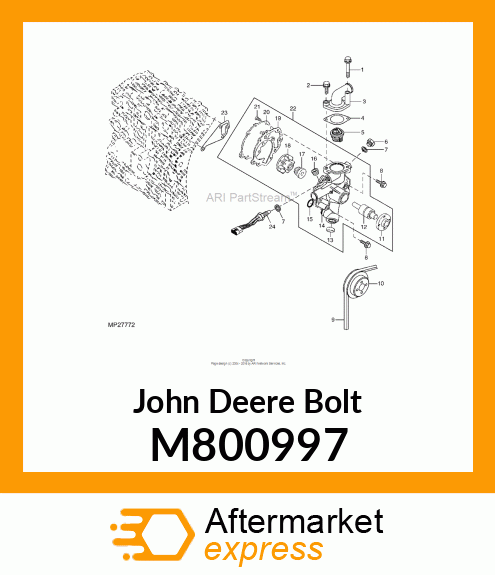 BOLT, BOLT, 8X28 M800997