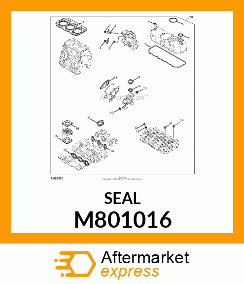 SEAL, PROTECTOR M801016