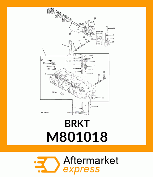 RETAINER, NOZZLE M801018