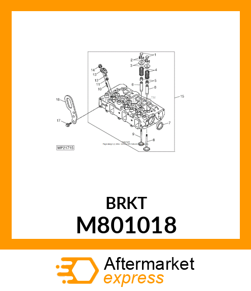 RETAINER, NOZZLE M801018