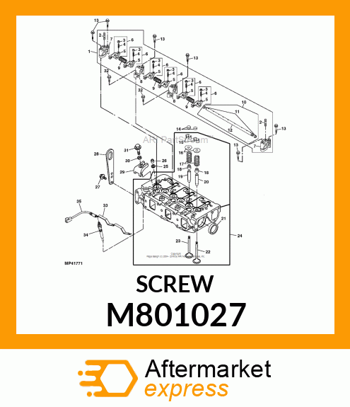 SCREW, ADJUST M801027