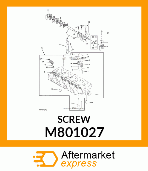 SCREW, ADJUST M801027