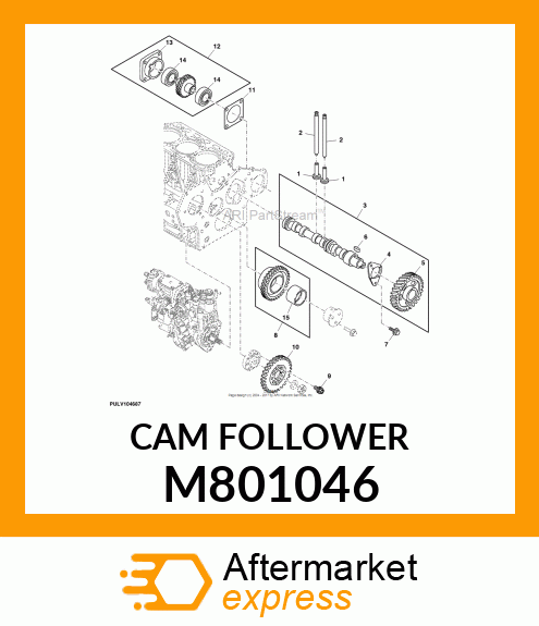 CAM FOLLOWER M801046