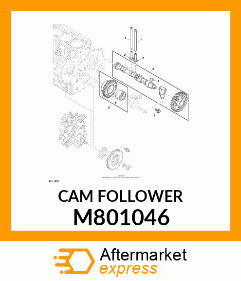 CAM FOLLOWER M801046