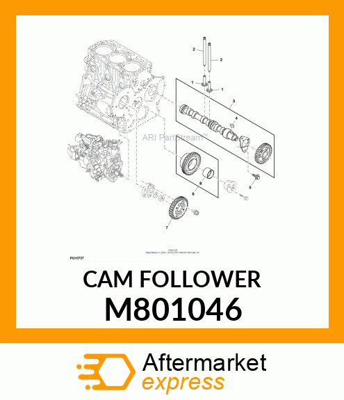 CAM FOLLOWER M801046