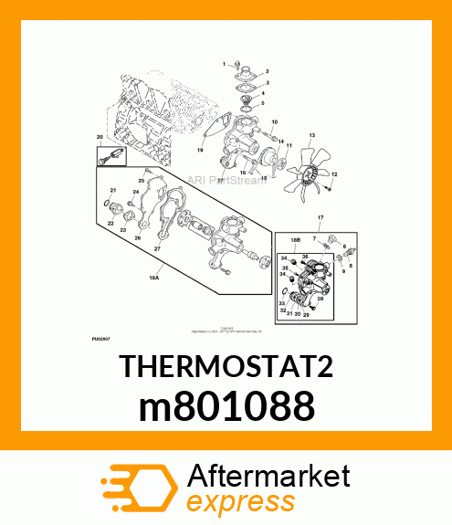 THERMOSTAT, 71 m801088