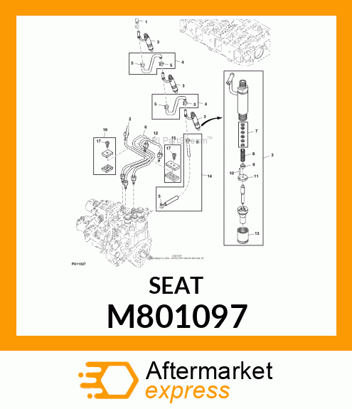 SEAT, VALVE M801097