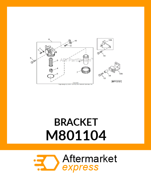Bracket M801104