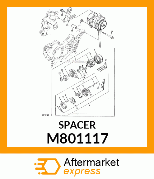 SPACER M801117