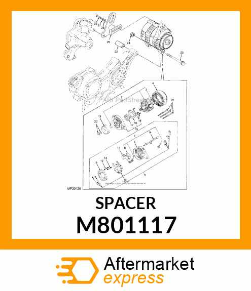 SPACER M801117