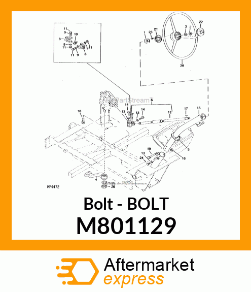 Bolt M801129