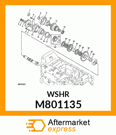 WASHER M801135