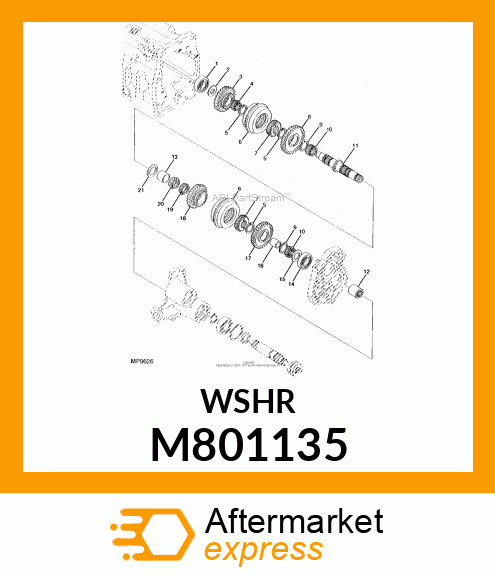 WASHER M801135