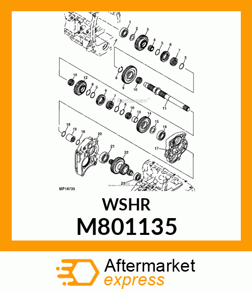 WASHER M801135