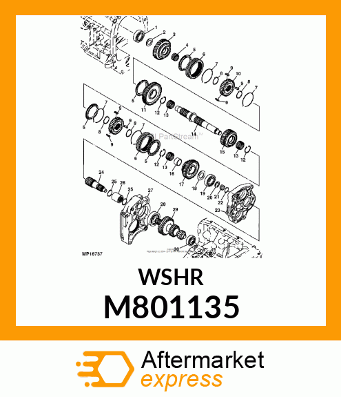 WASHER M801135