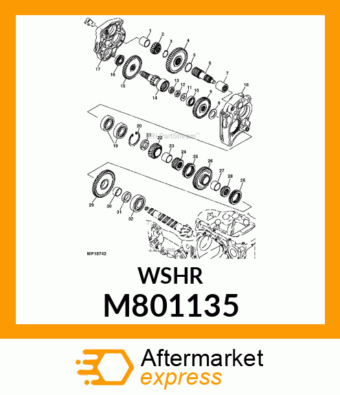 WASHER M801135