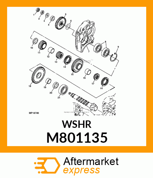 WASHER M801135