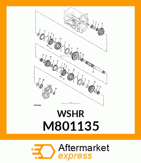 WASHER M801135