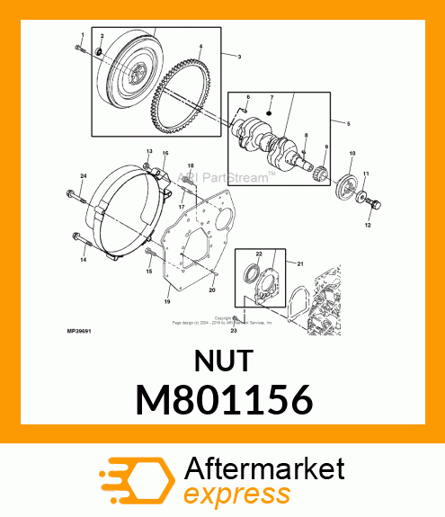 NUT M801156