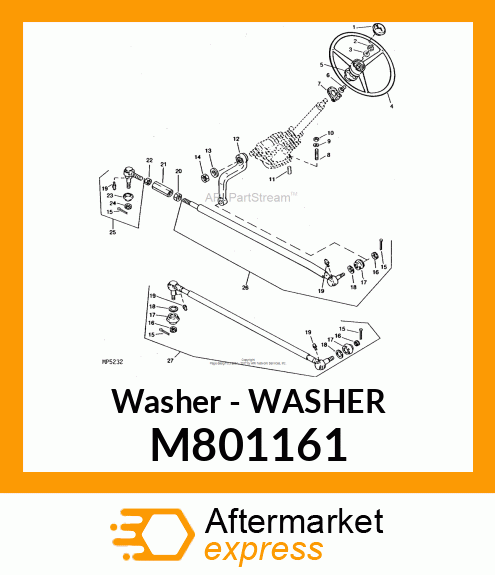 Washer M801161