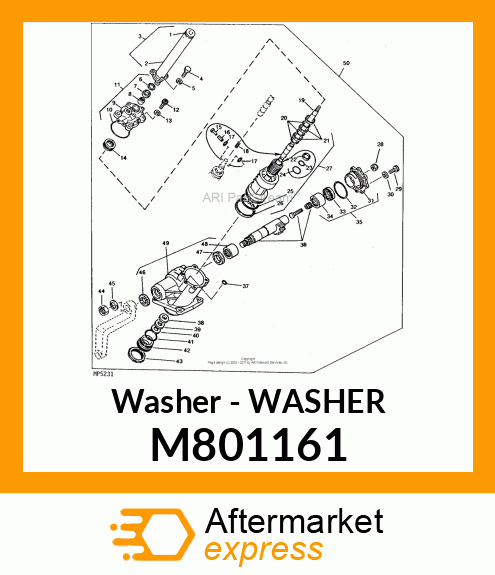 Washer M801161