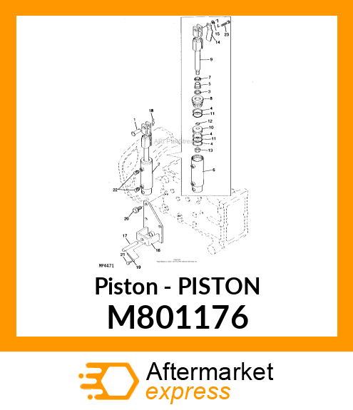 Piston M801176