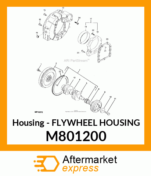 Flywheel Housing M801200