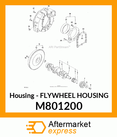 Flywheel Housing M801200