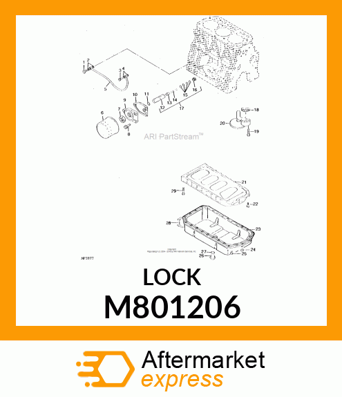 PLATE, SUMP M801206