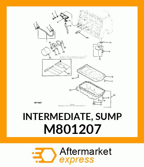 INTERMEDIATE, SUMP M801207