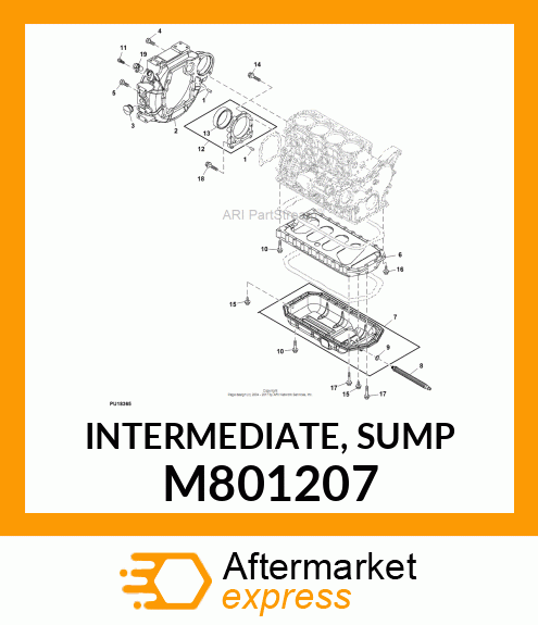 INTERMEDIATE, SUMP M801207