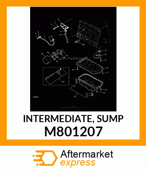 INTERMEDIATE, SUMP M801207