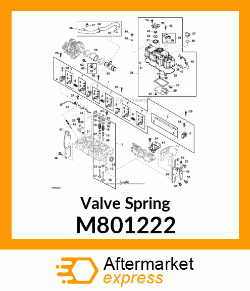 SPRING, VALVE M801222