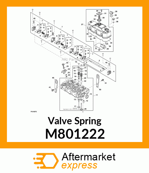 SPRING, VALVE M801222