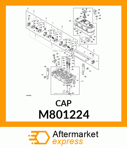 CAP, VALVE M801224