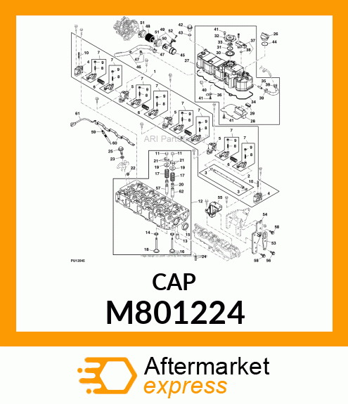 CAP, VALVE M801224