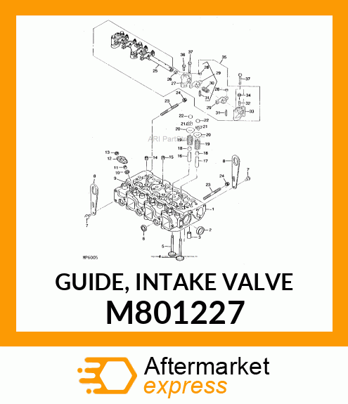 GUIDE, INTAKE VALVE M801227